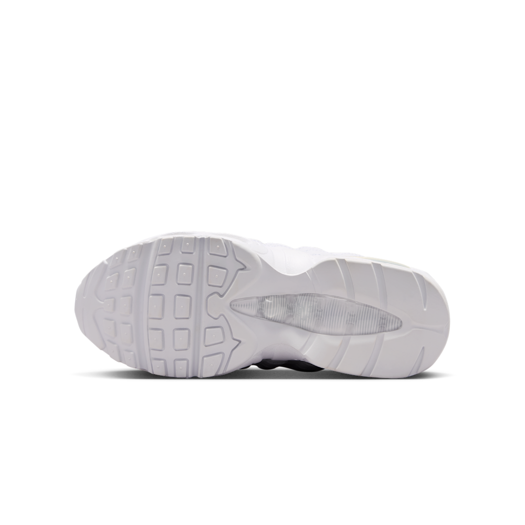 Overkicks - Nike Air Max 95 White Pure Platinum (II4130-100) - detalle suela