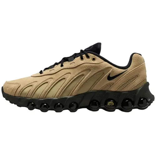 Overkicks - Nike Air Max Dn8 Leather Parachute Beige Black (Women's) (IH3863-202) - vista lateral