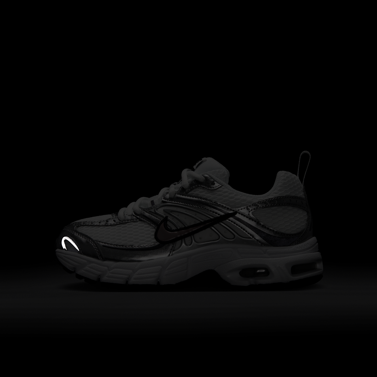 Overkicks - Nike Air Max Moto 2K White Purple Dynasty Metallic Silver (GS) (IQ9430-100) - imagen 9