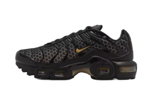 Overkicks - Nike Air Max Plus Black Honey (GS) (IQ7580-010) - vista lateral