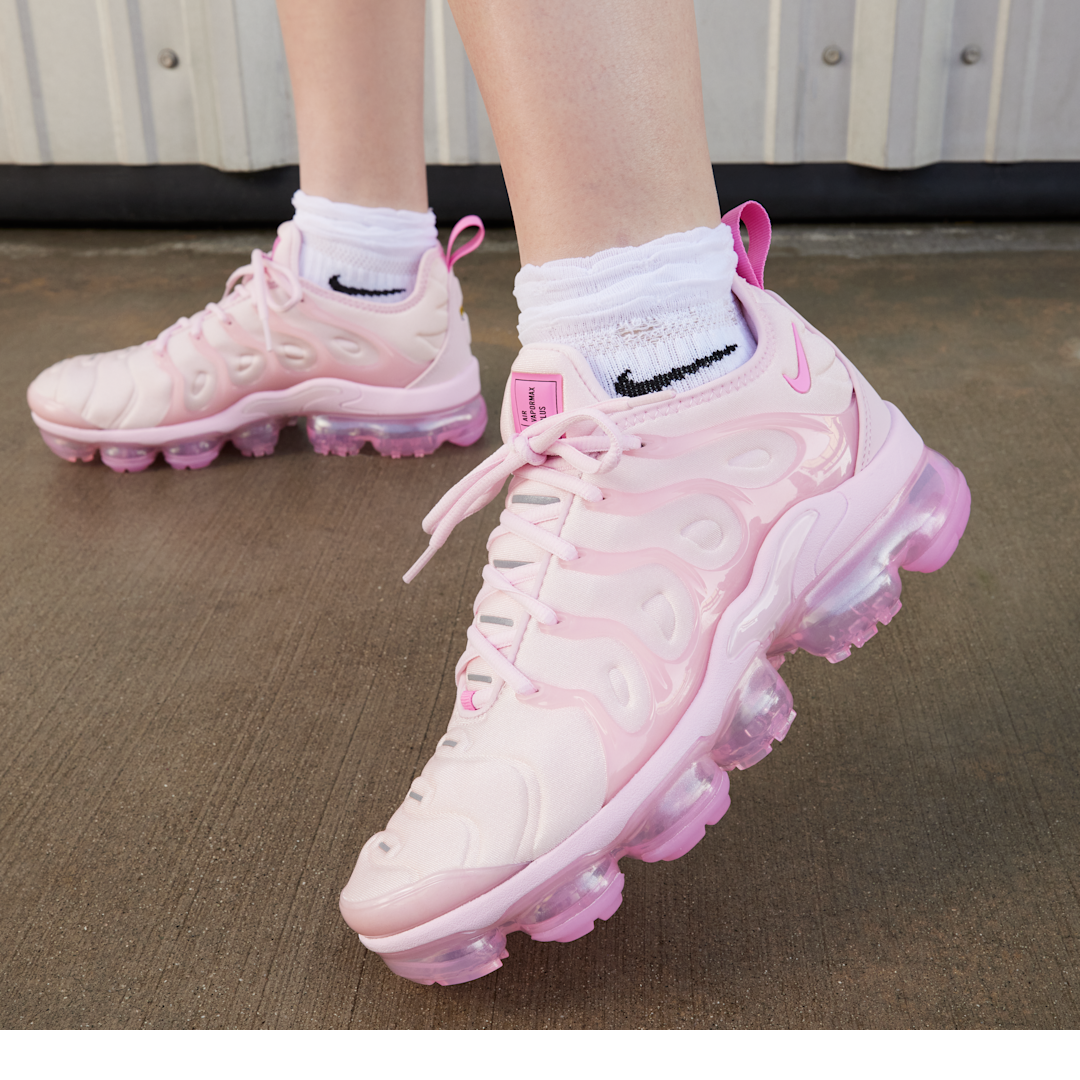Overkicks - Nike Air Vapormax Plus Pink Foam (Womens) (FZ3614-686) - detalle suela