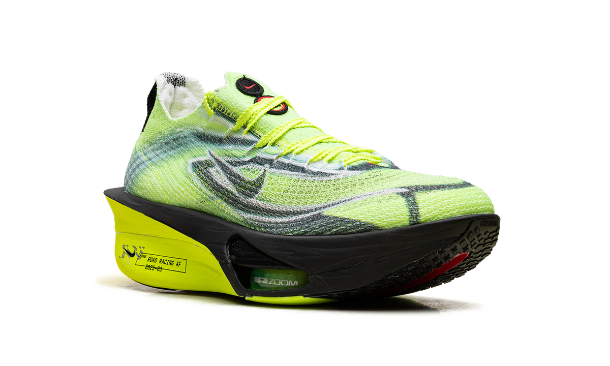 Overkicks - Nike Air Zoom Alphafly Next% 3 Ekiden Pack Volt (IM8066-999) - detalle lateral interior