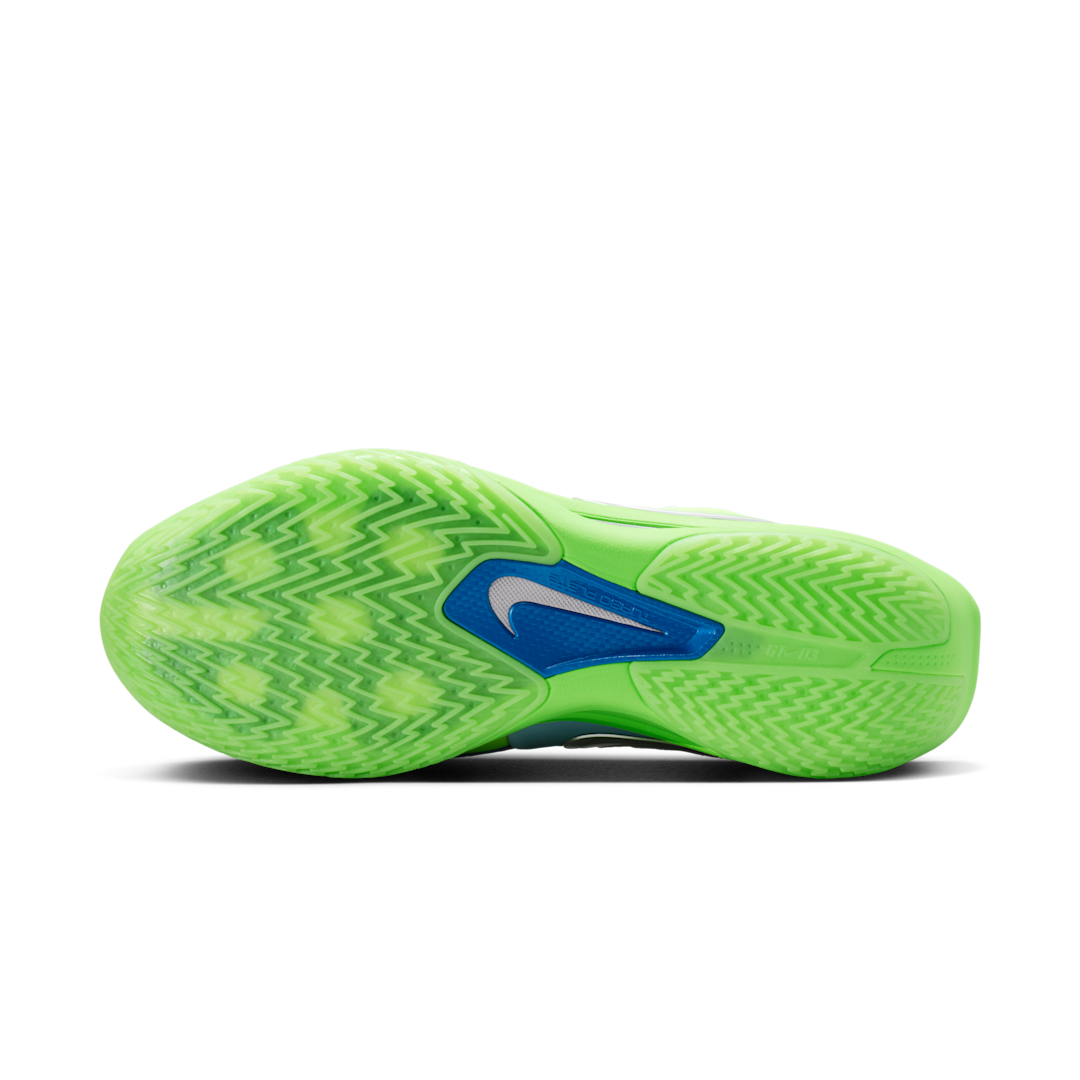 Overkicks - Nike Air Zoom GT Cut 3 Turbo Minnesota Timberwolves (HV9918-301 / HV9919-301) - detalle talon