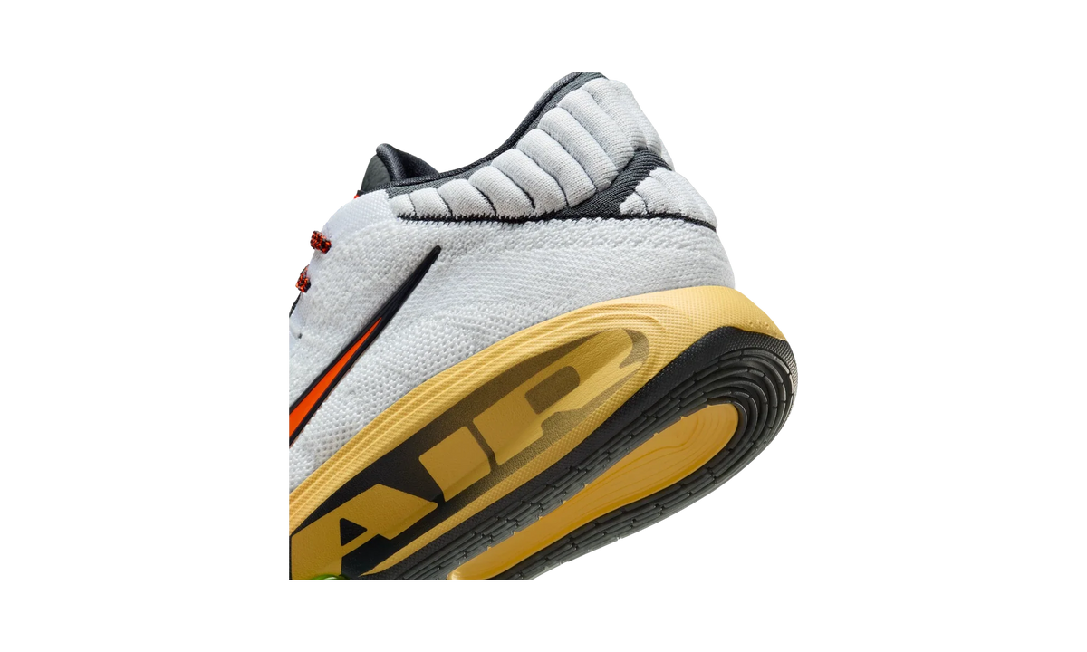 Overkicks - Nike Air Zoom GT Hustle 3 Big Air White Safety Orange (FV5953-101) - detalle