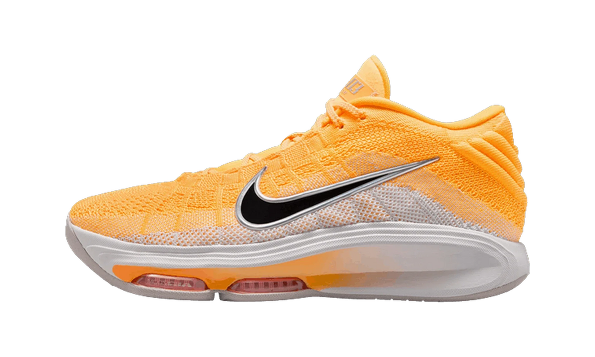 Overkicks - Nike Air Zoom GT Hustle 3 Laser Orange Metallic Silver (FV5953-800/FV5952-800) - vista lateral