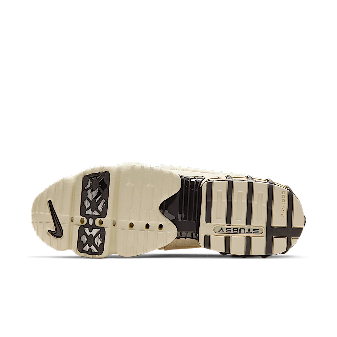 Overkicks - Nike Air Zoom Spiridon Cage 2 Stussy Fossil (CQ5486-200) - detalle suela