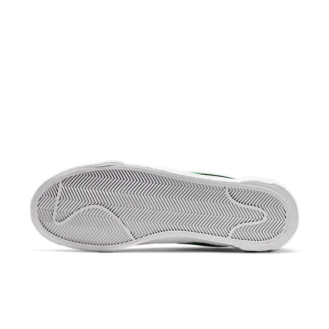 Overkicks - Nike Blazer Low sacai Medium Grey Classic Green (DD1877-001) - detalle suela