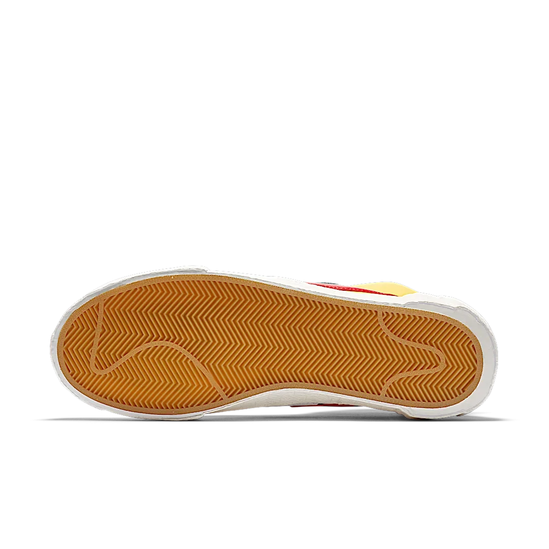 Overkicks - Nike Blazer Mid sacai Snow Beach (BV0072-700) - detalle suela