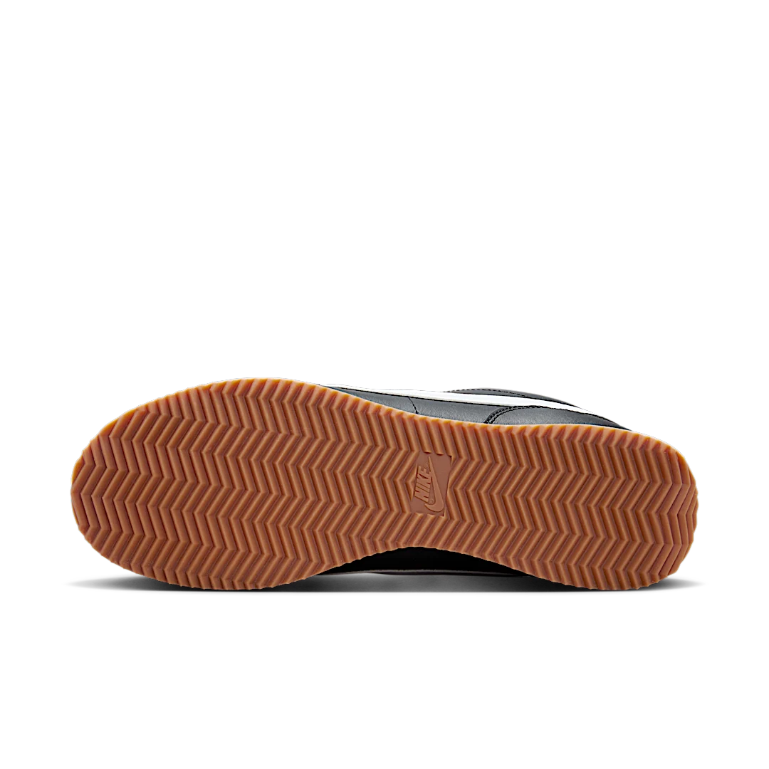 Overkicks - Nike Cortez Black Gum Medium Brown Sesame White (DM4044-002) - detalle suela