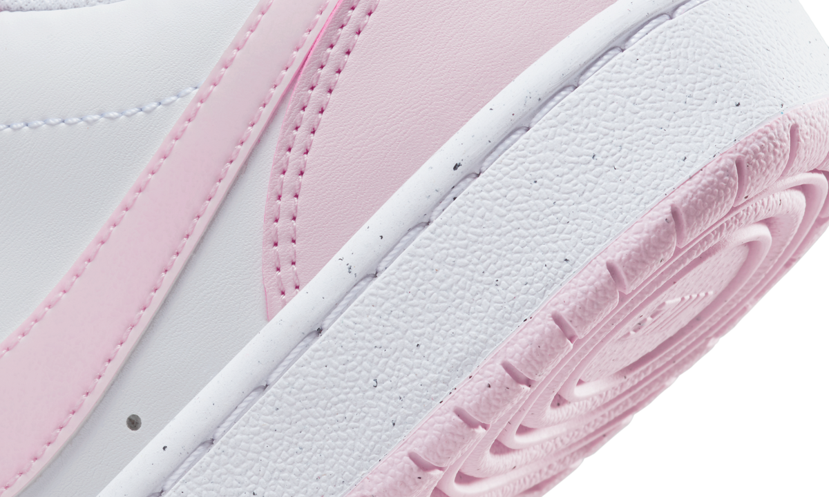 Overkicks - Nike Court Borough Low Recraft Pink Foam White (GS) (DV5456-105) - imagen 8