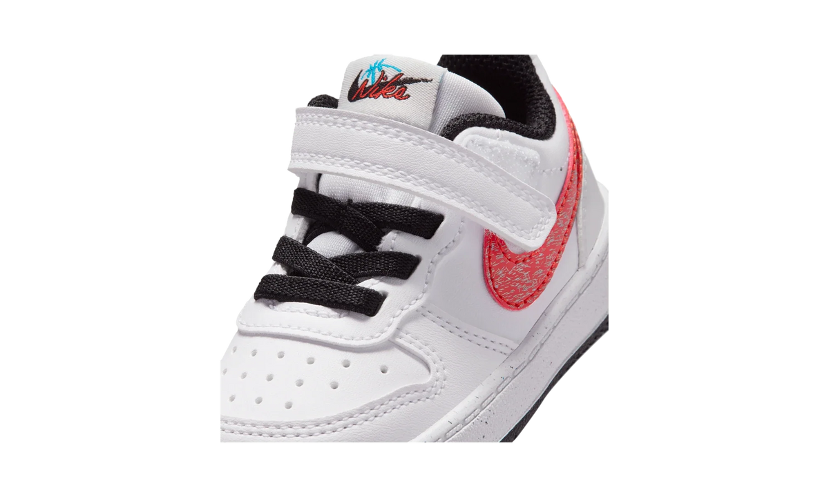 Overkicks - Nike Court Borough Low White Multi-Color (TD) (IR1528-100) - imagen 7