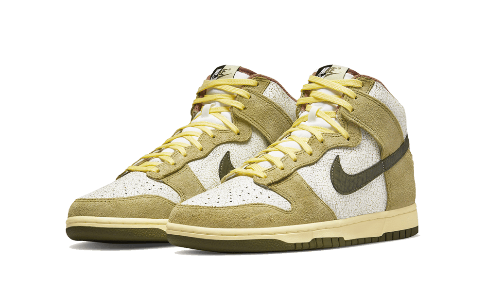 Overkicks - Nike Dunk High Retro Re-Raw Halloween (2021) (DO6713-300) - vista trasera