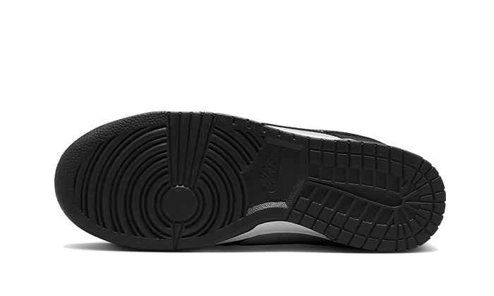 Overkicks - Nike Dunk Low Black Bright Mandarin Mini Swoosh (FN7784-001) - par completo