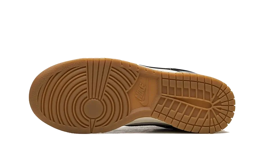 Overkicks - Nike Dunk Low LX Black Croc (FJ2260-003) - detalle suela