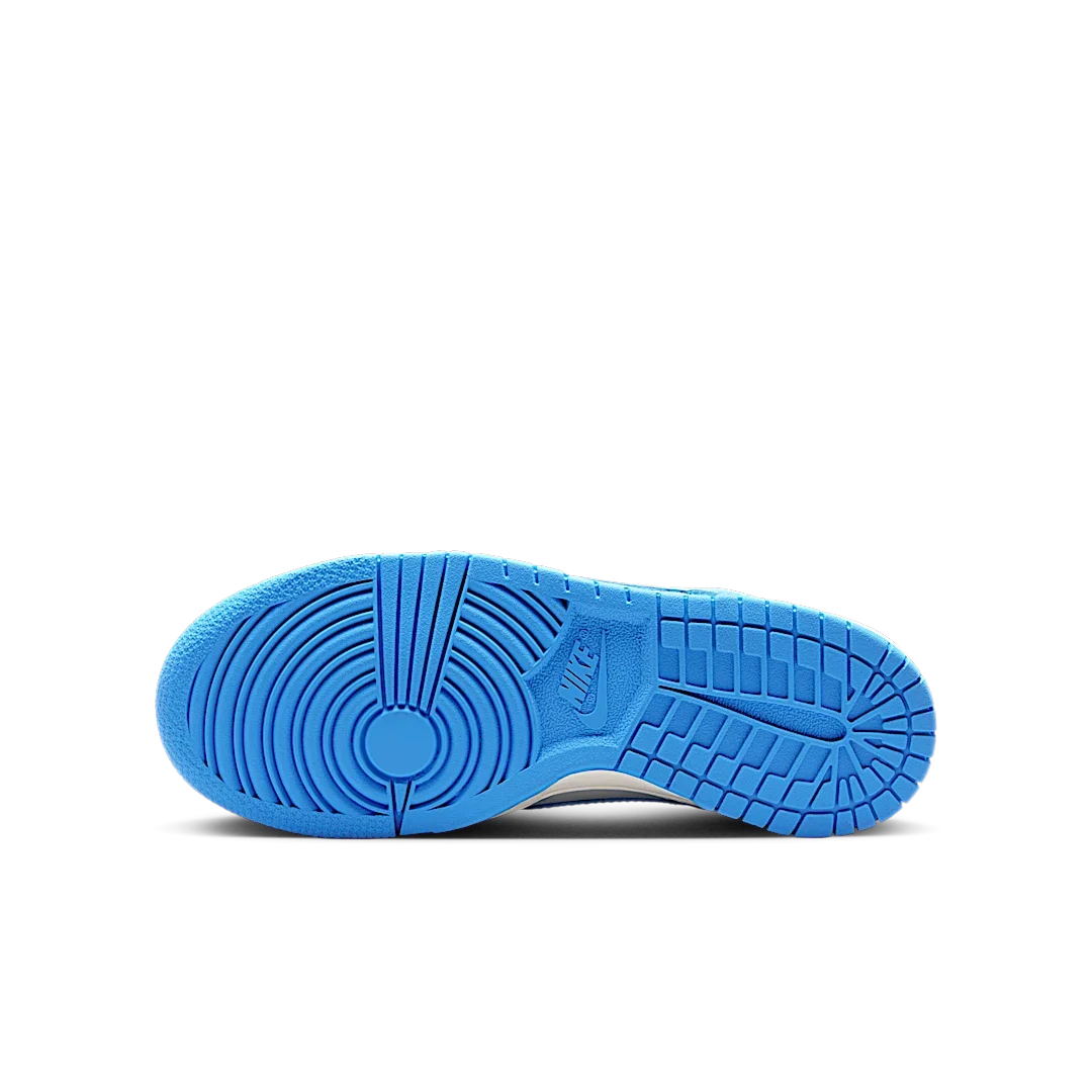 Overkicks - Nike Dunk Low Light Silver Sail Light Photo Blue (GS) (FB9109-004) - imagen 4