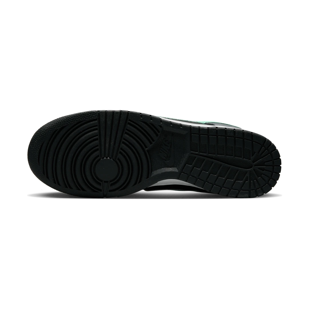 Overkicks - Nike Dunk Low Retro Green Glow (FB3359-001) - detalle suela