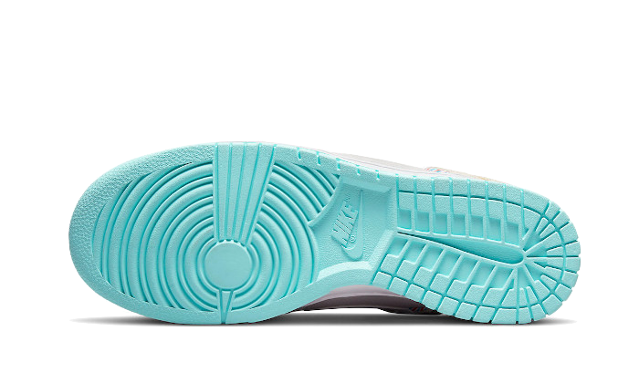 Overkicks - Nike Dunk Low SE Barber Shop Grey (DH7614-500) - par completo