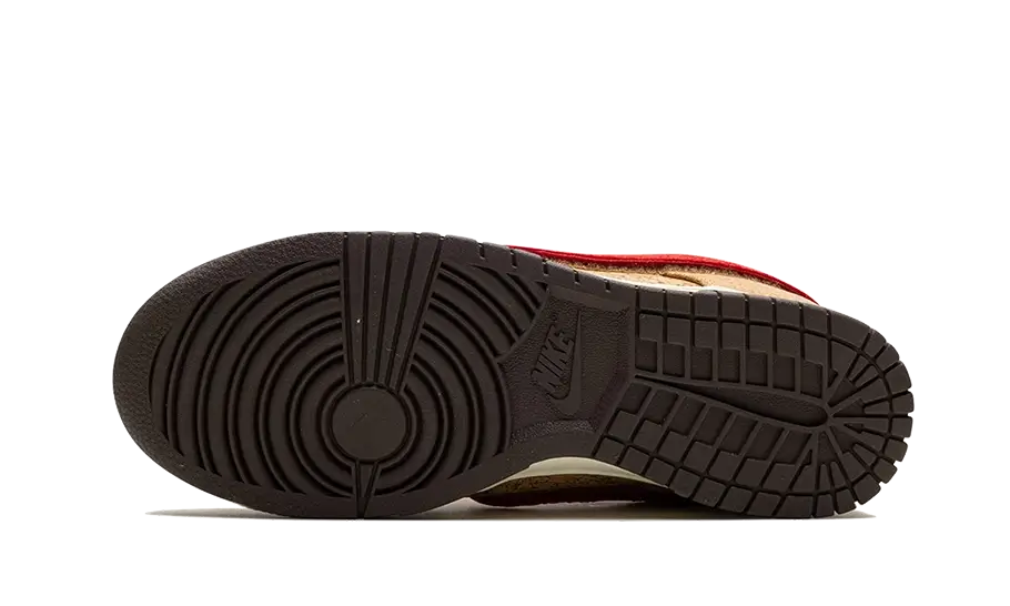 Overkicks - Nike Dunk Low SP CLOT Cork (FN0317-121) - detalle suela