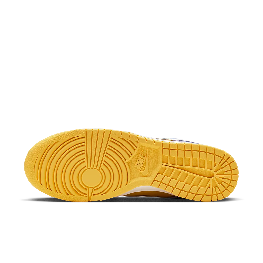 Overkicks - Nike Dunk Low Solar Flare Multi-Color (FD9923-111) - detalle suela