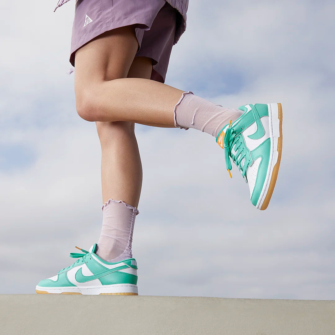 Overkicks - Nike Dunk Low Teal Zeal (DV2190-100) - detalle suela