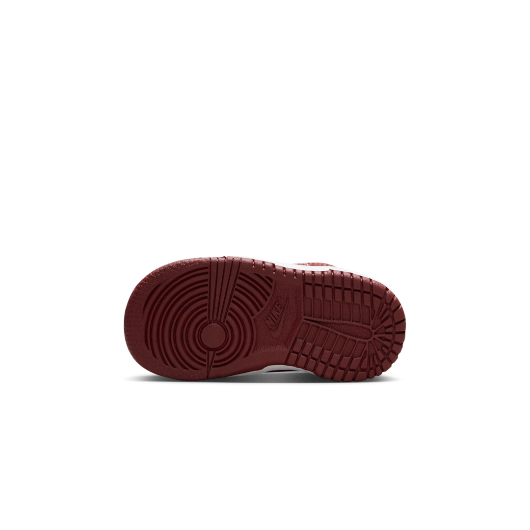 Overkicks - Nike Dunk Low White Gym Red Redwood (TD) (FB9107-115) - imagen 4