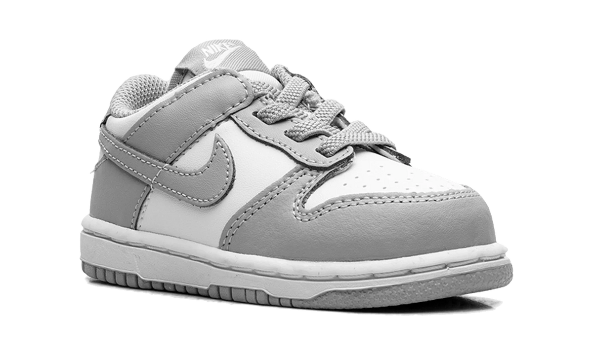 Overkicks - Nike Dunk Low White Light Smoke Grey (TD) (FB9107-123) - imagen 7