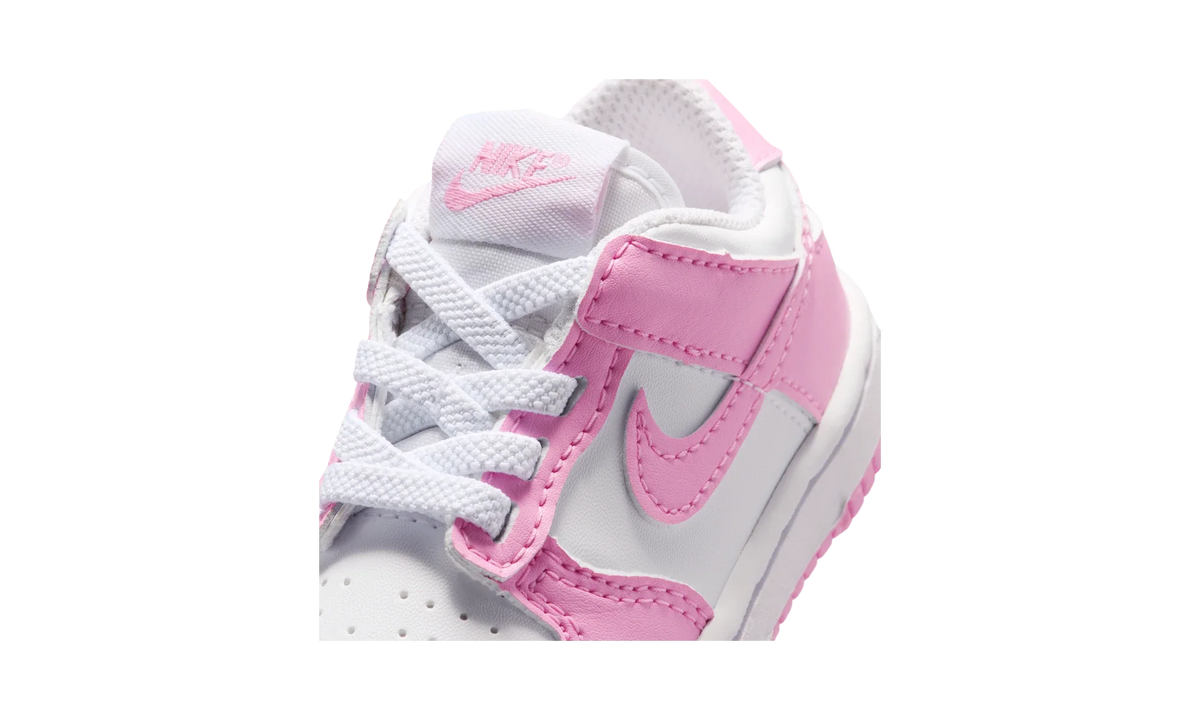 Overkicks - Nike Dunk Low White Pink Rise (TD) (IU7767-125) - imagen 7