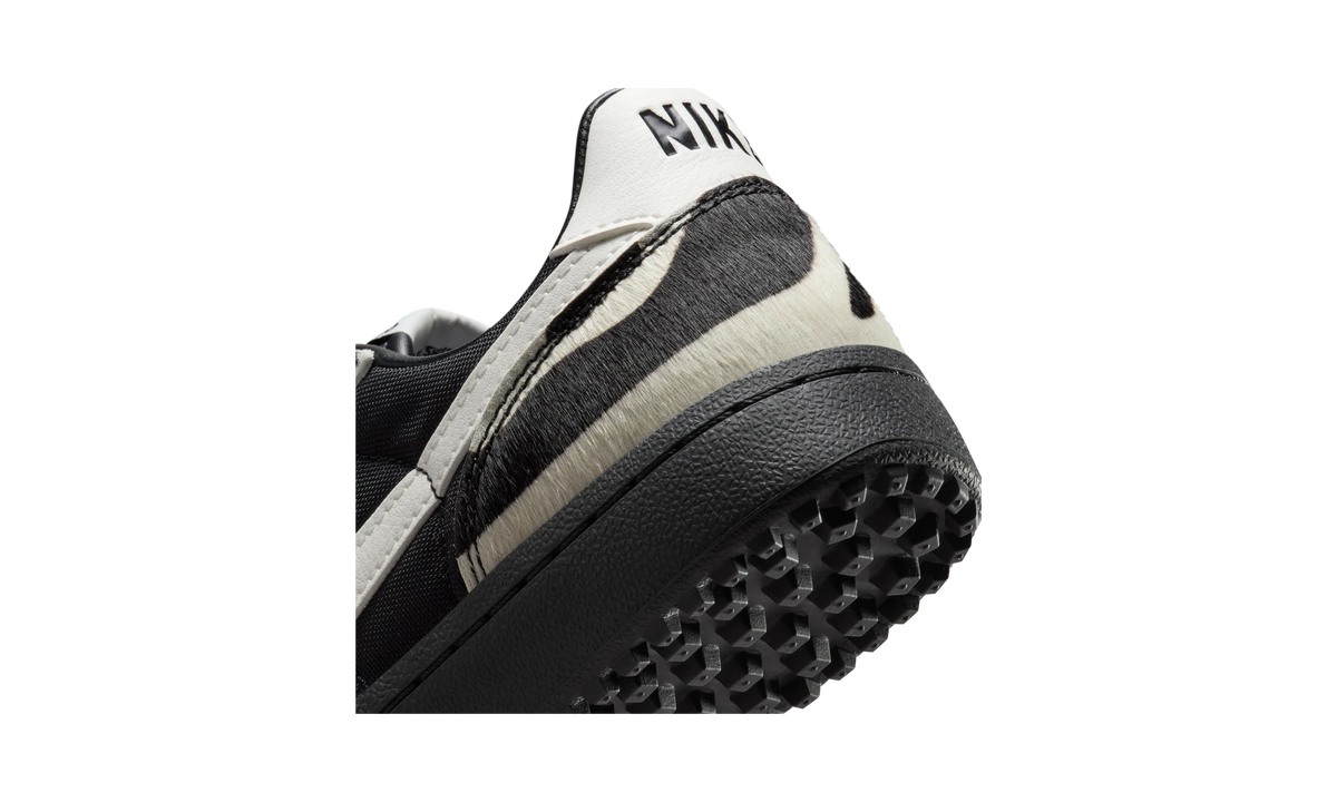 Overkicks - Nike Field General Black Sail Zebra Print (IM5768-001) - detalle