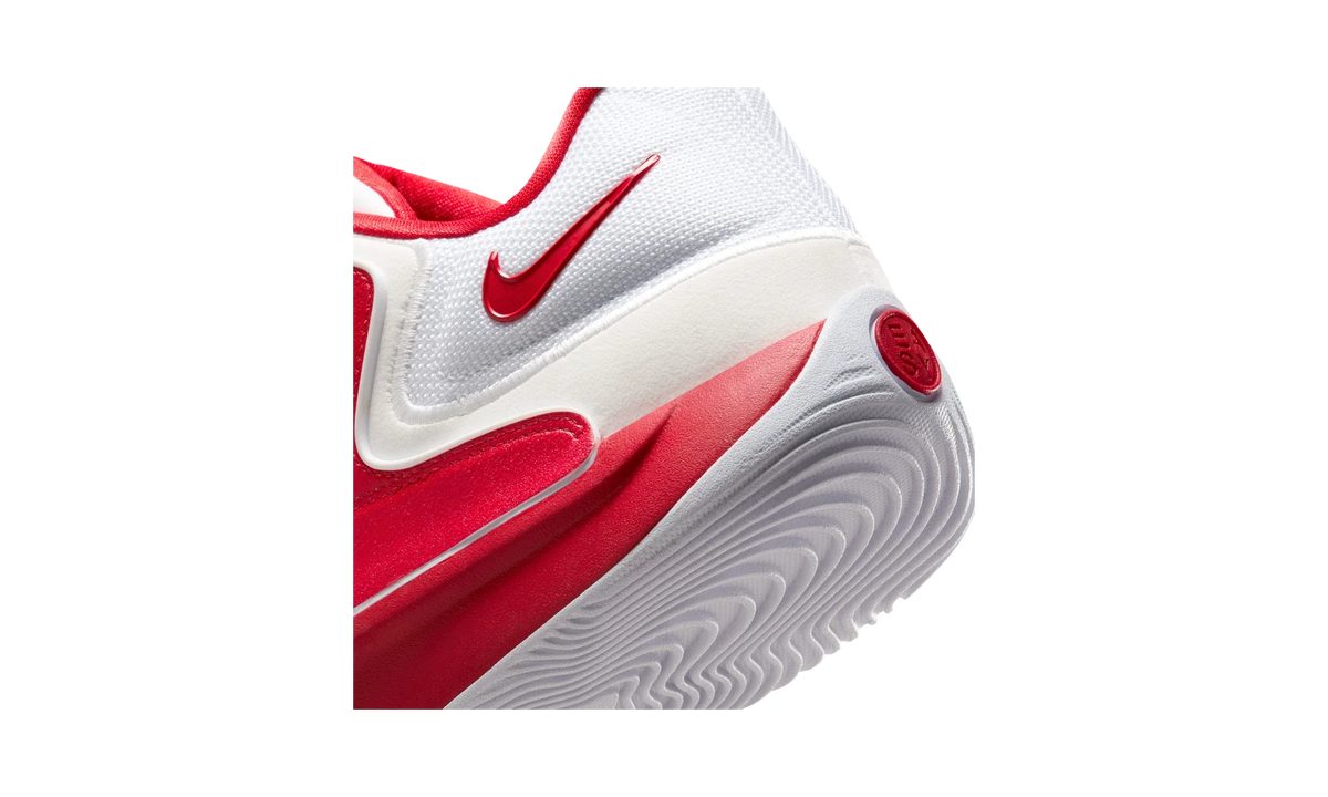 Overkicks - Nike KD 18 TB White University Red (IM0634-104) - detalle