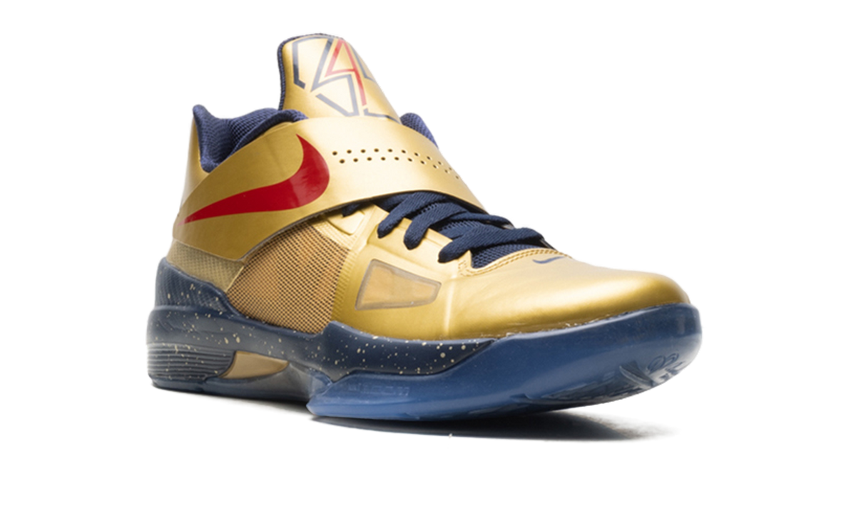 Overkicks - Nike KD 4 Gold Medal (2025) (IB3554-700) - detalle lateral interior