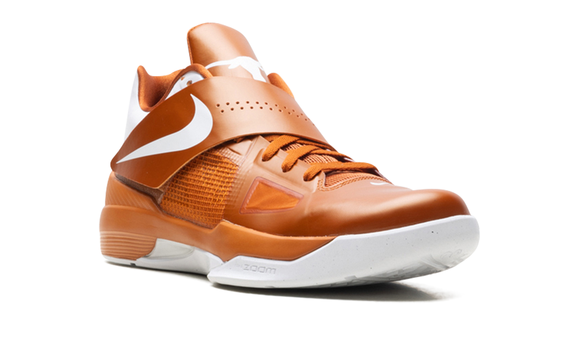 Overkicks - Nike KD 4 Texas Longhorns (2025) (IB3555-800) - detalle lateral interior