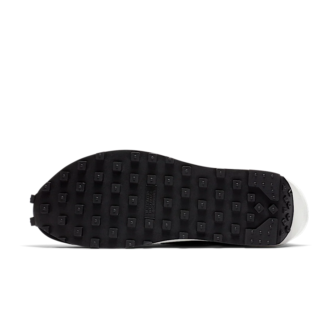Overkicks - Nike LD Waffle sacai Black (BV0073-001) - detalle suela