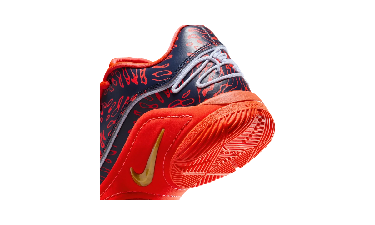 Overkicks - Nike LeBron 22 Bright Crimson Obsidian (GS) (HQ3673-400) - imagen 8