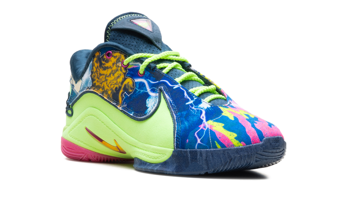 Overkicks - Nike LeBron 22 Bryces World (HV8451-400/HV8452-400) - detalle lateral interior