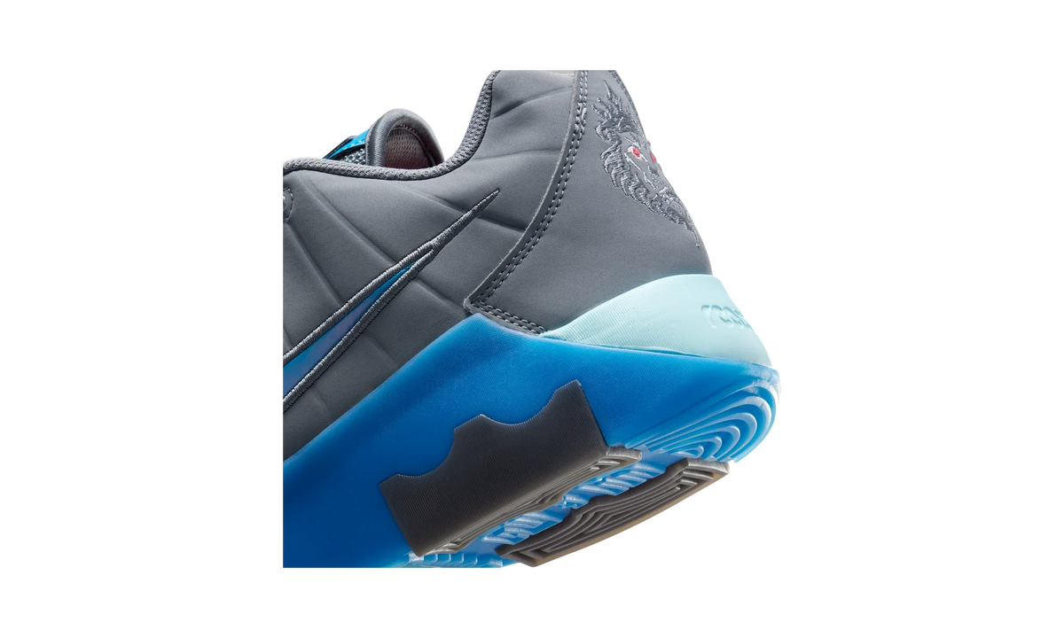 Overkicks - Nike LeBron Witness 9 Cool Grey Aurora Blue (Translucent Outsole) (HQ8034-005) - detalle