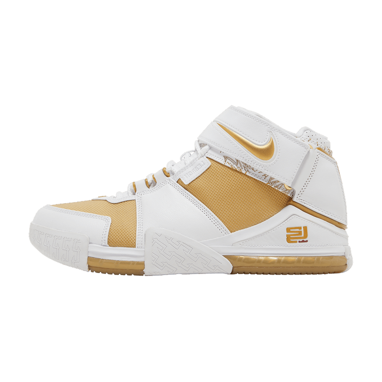 Overkicks - Nike LeBron Zoom 2 Maccabi (2022) (DJ4892-100) - vista lateral