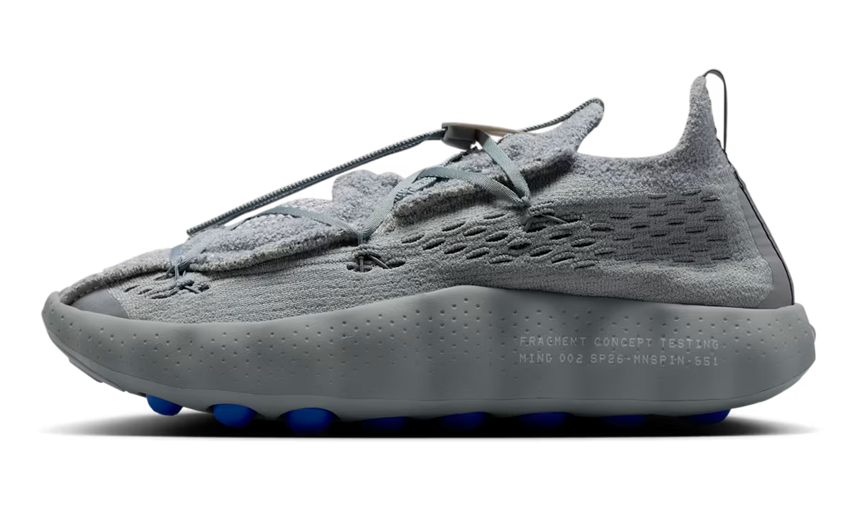 Overkicks - Nike Mind 002 Flyknit Fragment Particle Grey (IQ8504-001) - detalle suela