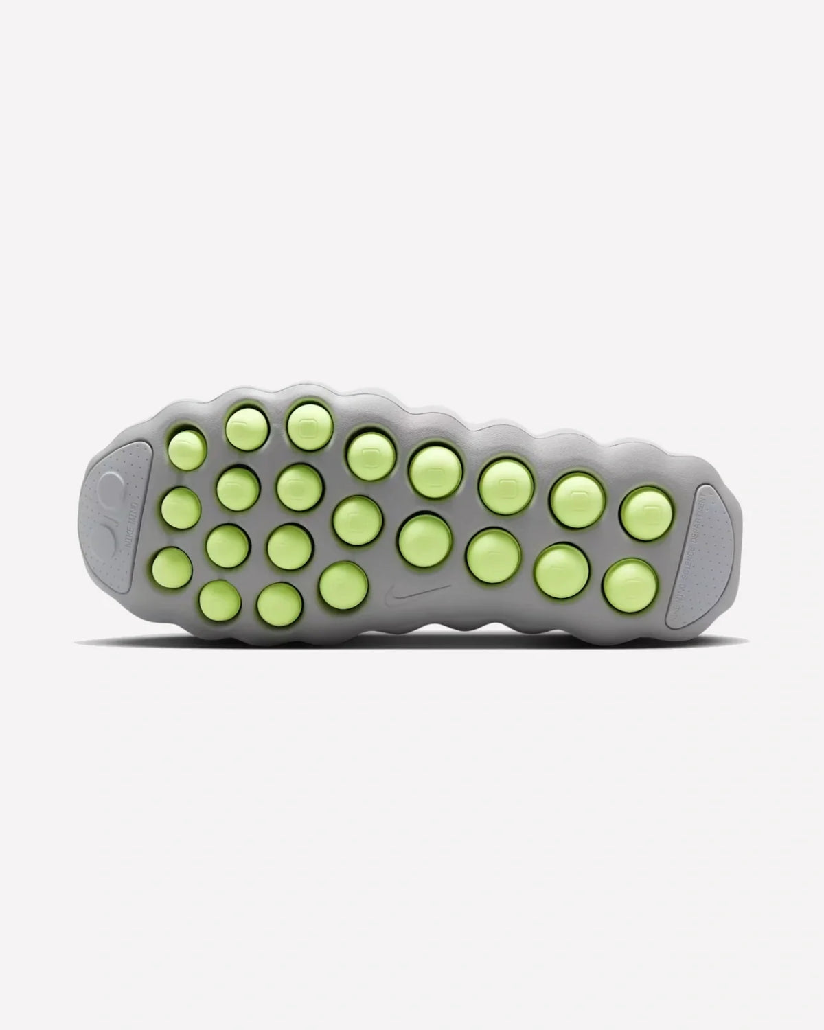 Overkicks - Nike Mind 002 Flyknit White Dark Grey Volt (IR2176-100) - detalle lateral interior