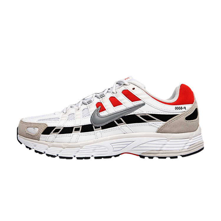 Overkicks - Nike P-6000 White University Red (CV3038-100) - vista lateral