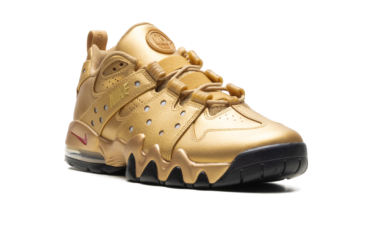 Overkicks - Nike SB Air Max 2 CB 94 Low Supreme Metallic Gold (IM4283-700) - detalle lateral interior