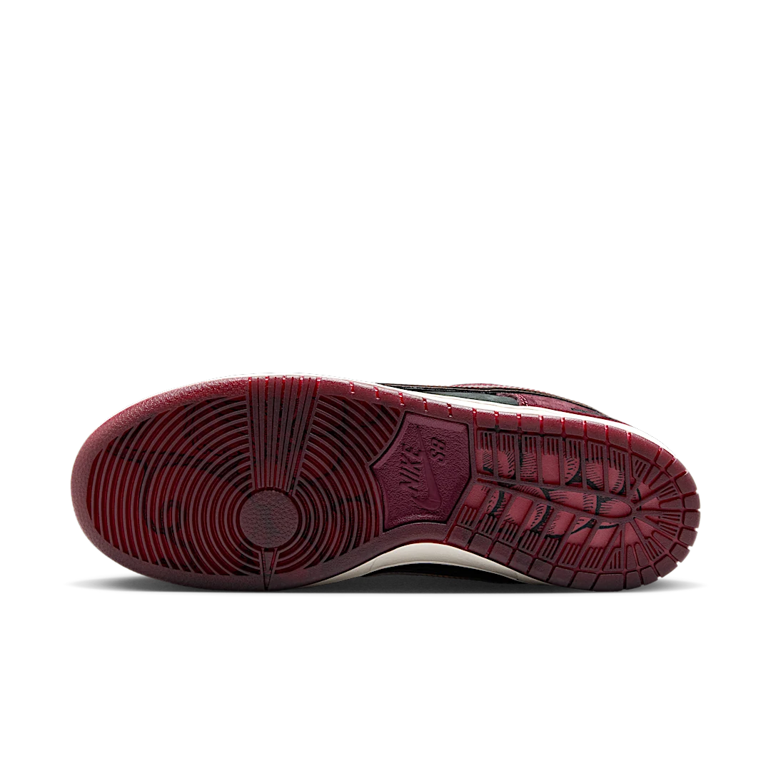 Overkicks - Nike SB Dunk Low Riot Skateshop (FZ1289-200) - detalle suela
