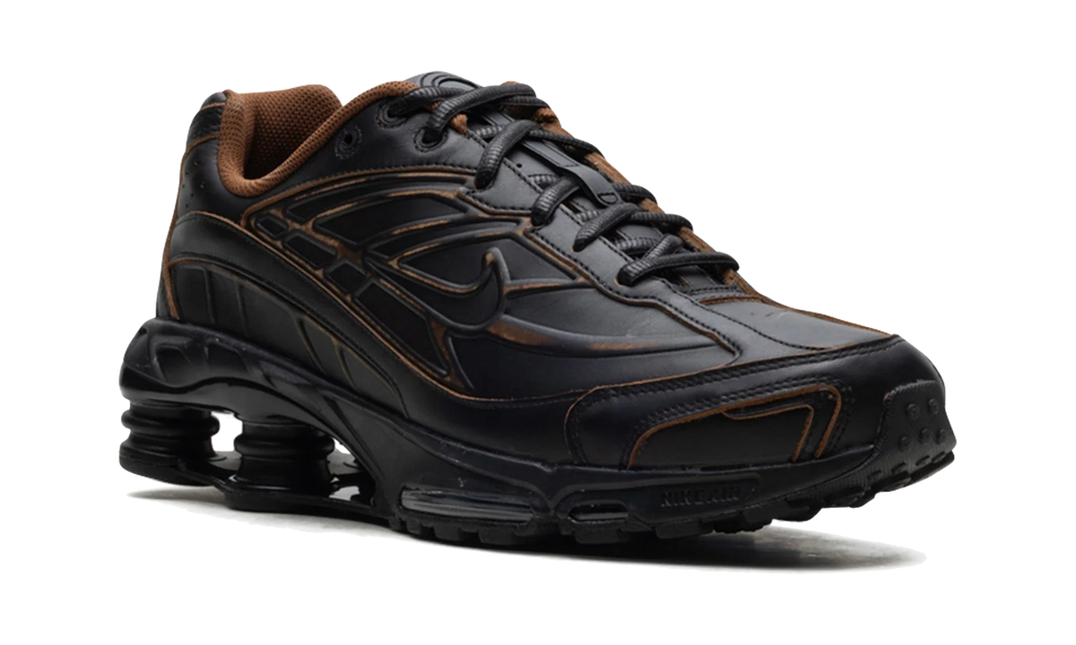 Overkicks - Nike Shox Ride 2 Black Light British Tan (HV4447-010) - detalle lateral interior