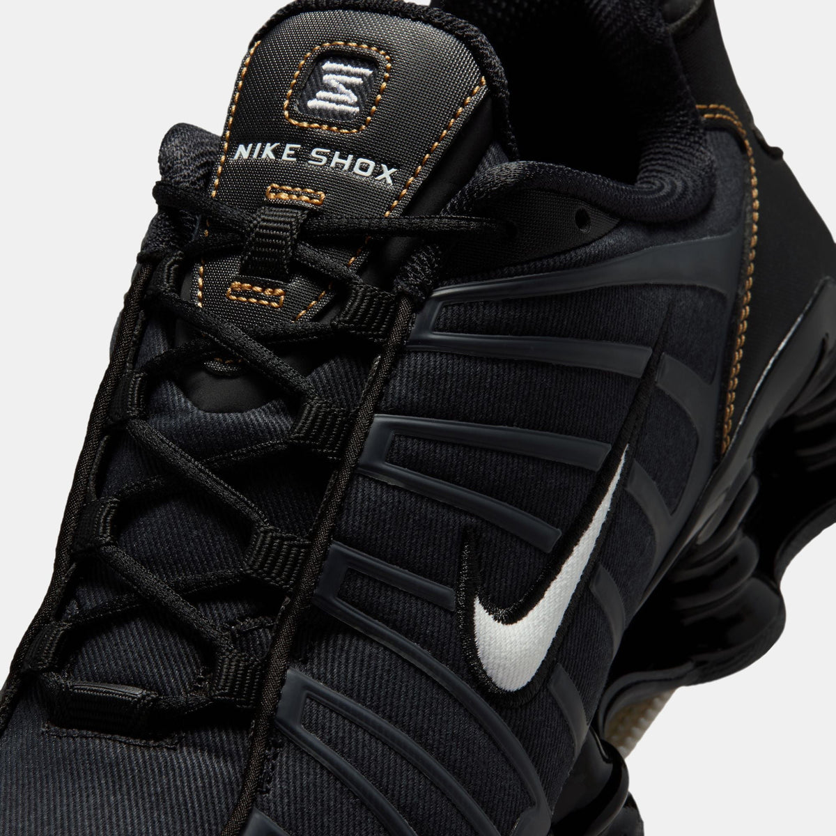 Overkicks - Nike Shox TL Black White Anthracite (IB6690-001) - detalle