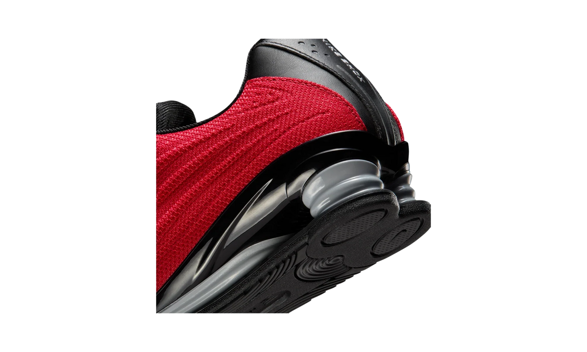 Overkicks - Nike Shox Z Fire Red Black Silver (Womens) (IQ7574-671) - detalle