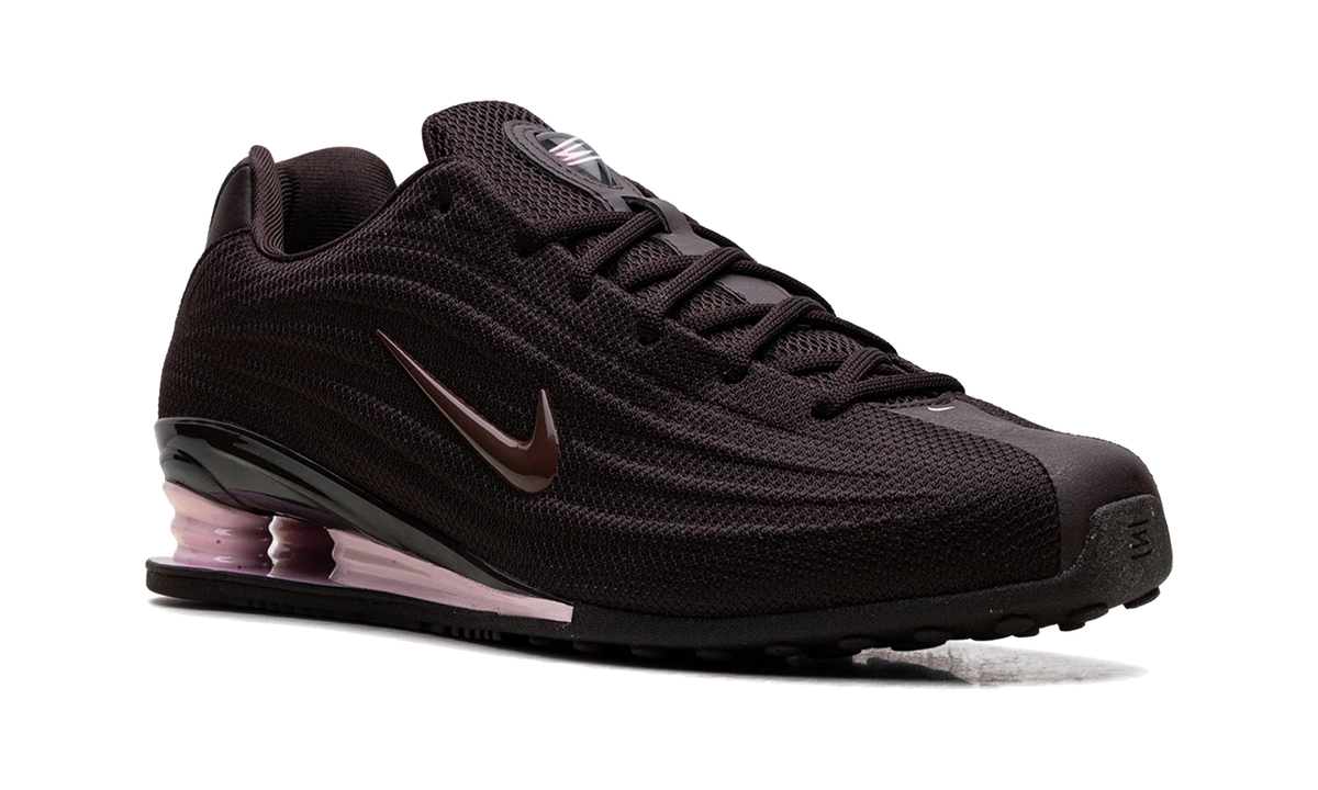 Overkicks - Nike Shox Z Velvet Brown (Womens) (HQ7540-200) - detalle lateral interior