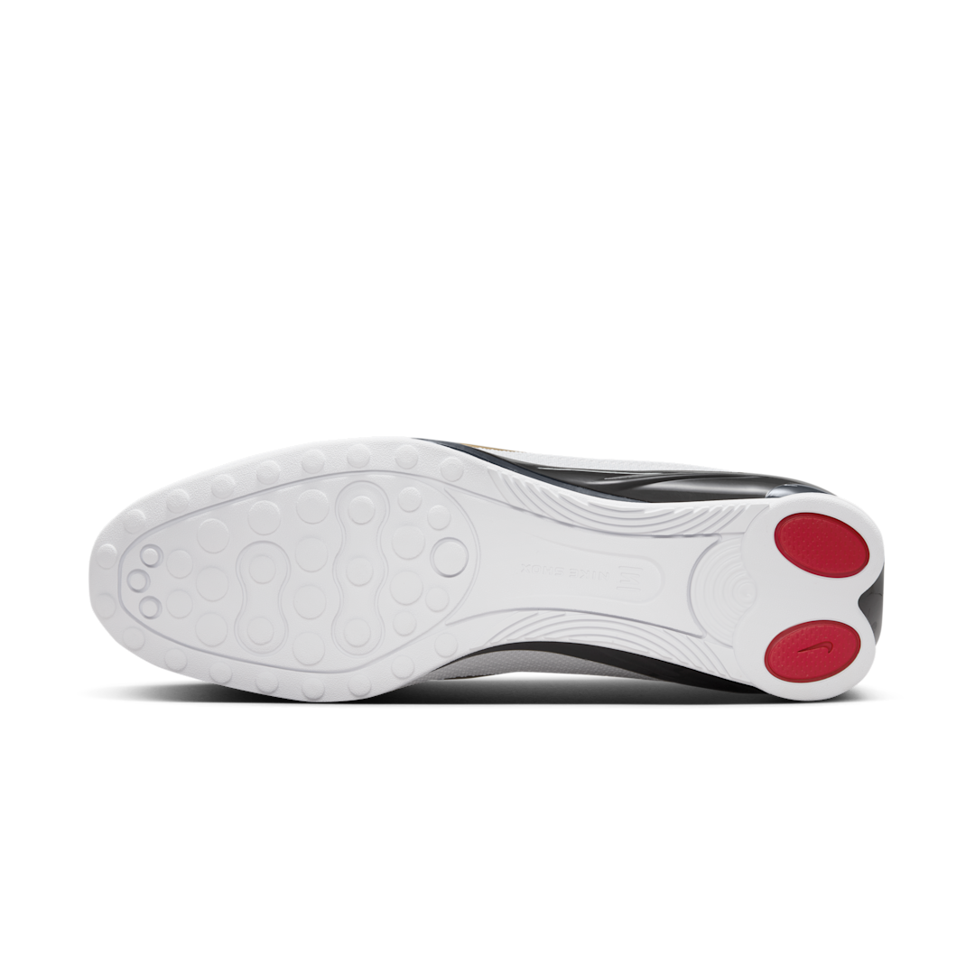 Overkicks - Nike Shox Z White Metallic Gold (Womens) (HQ7540-100) - detalle suela