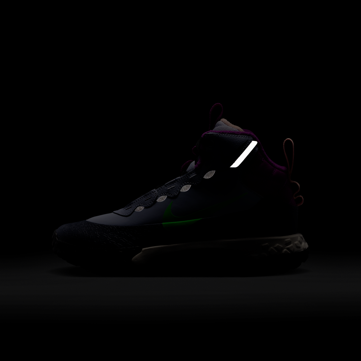 Overkicks - Nike Terrascout Ghost Vivid Purple Green Strike (GS) (IH7683-002) - imagen 9