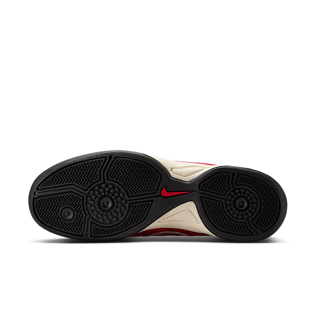 Overkicks - Nike Total 90 3 SE Fire Red Snakeskin (IB4204-600) - detalle suela