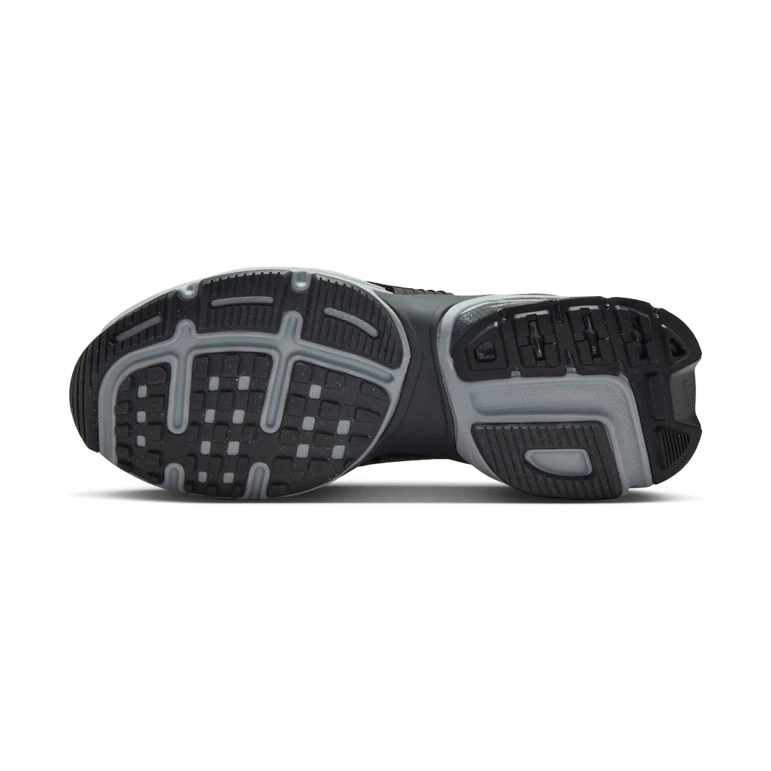 Overkicks - Nike V2K Run Black Metallic Silver (Womens) (FD0736-005) - detalle suela