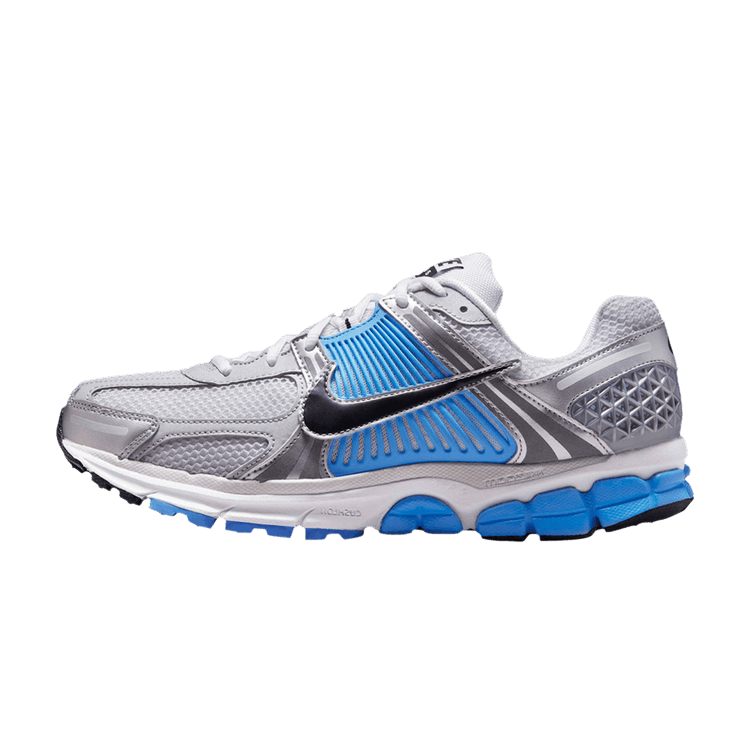 Overkicks - Nike Zoom Vomero 5 Pure Platinum University Blue (FJ4151-101) - vista lateral